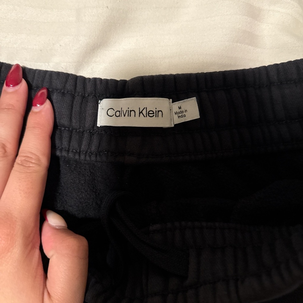 Calvin Klein Black Casual Pants - Picture 2 of 3
